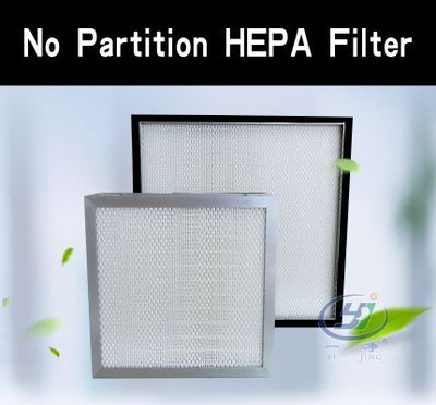 No Partition HEPA Filter